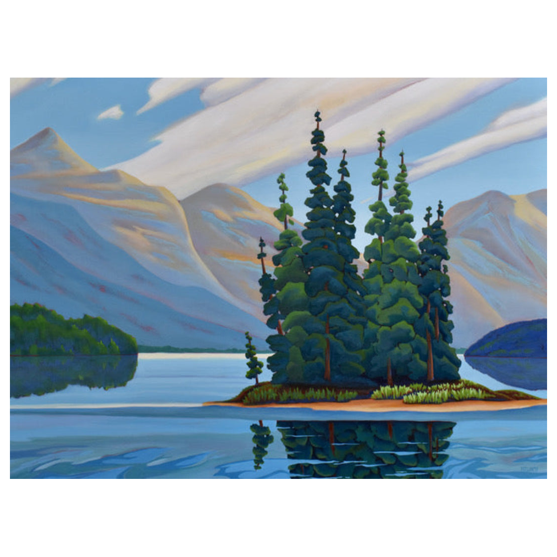 Maligne Lake, Spirit Island