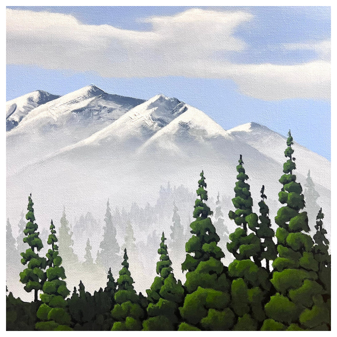 Mountain Morning Fog
