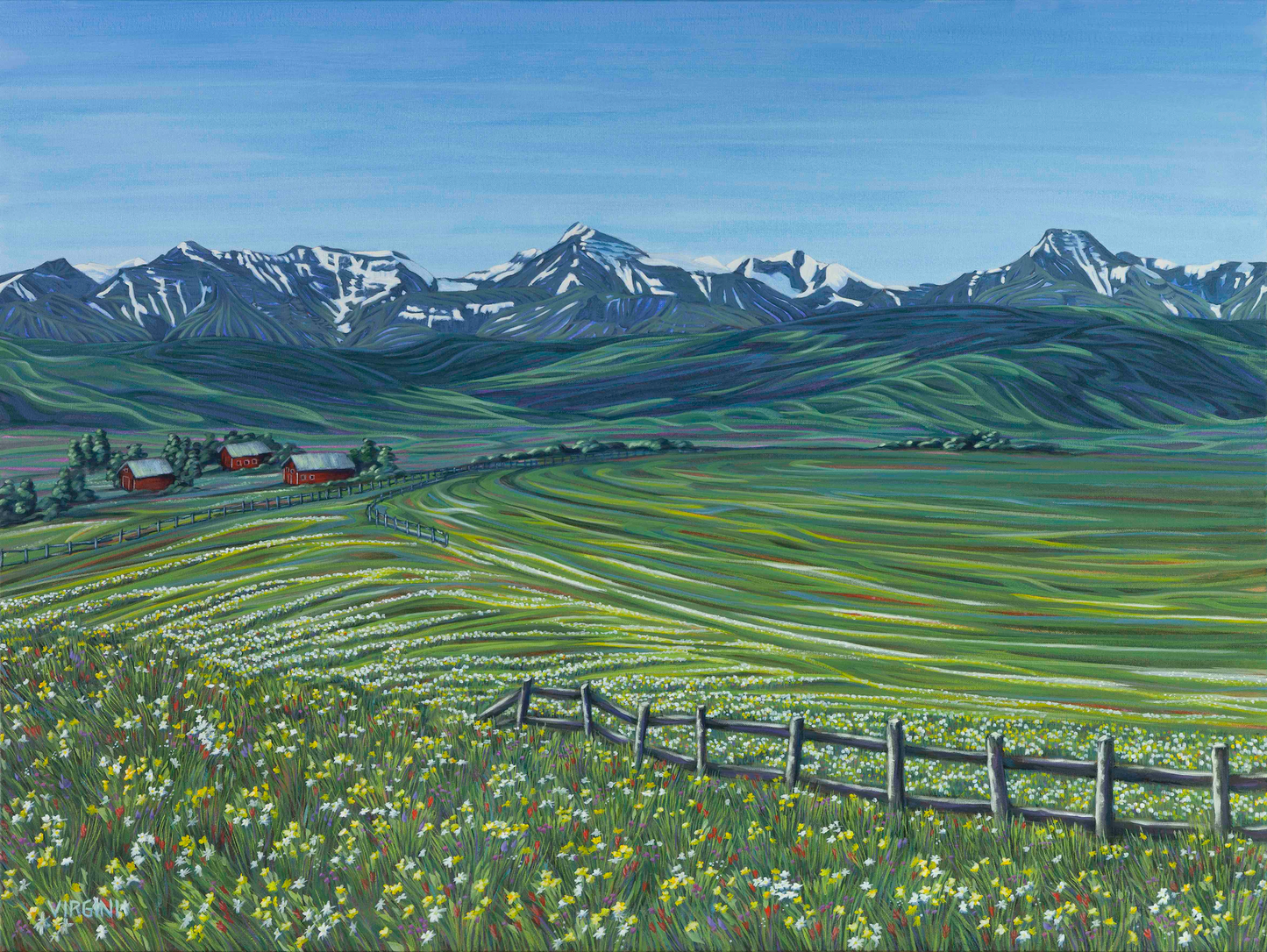 Whimsy Summer Vibes On The Way To Waterton