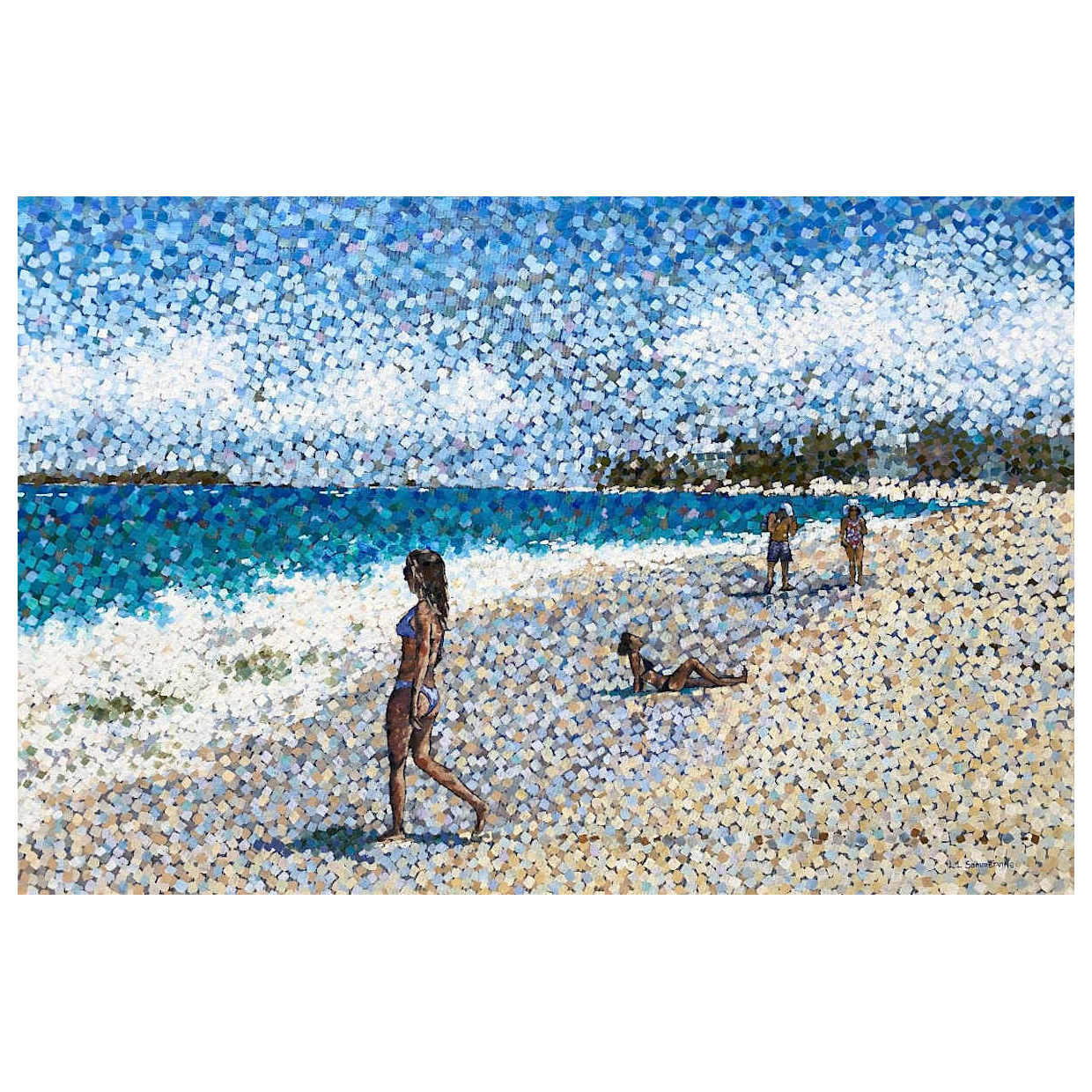 Bare Toes on Warm Sand