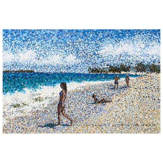 Bare Toes on Warm Sand