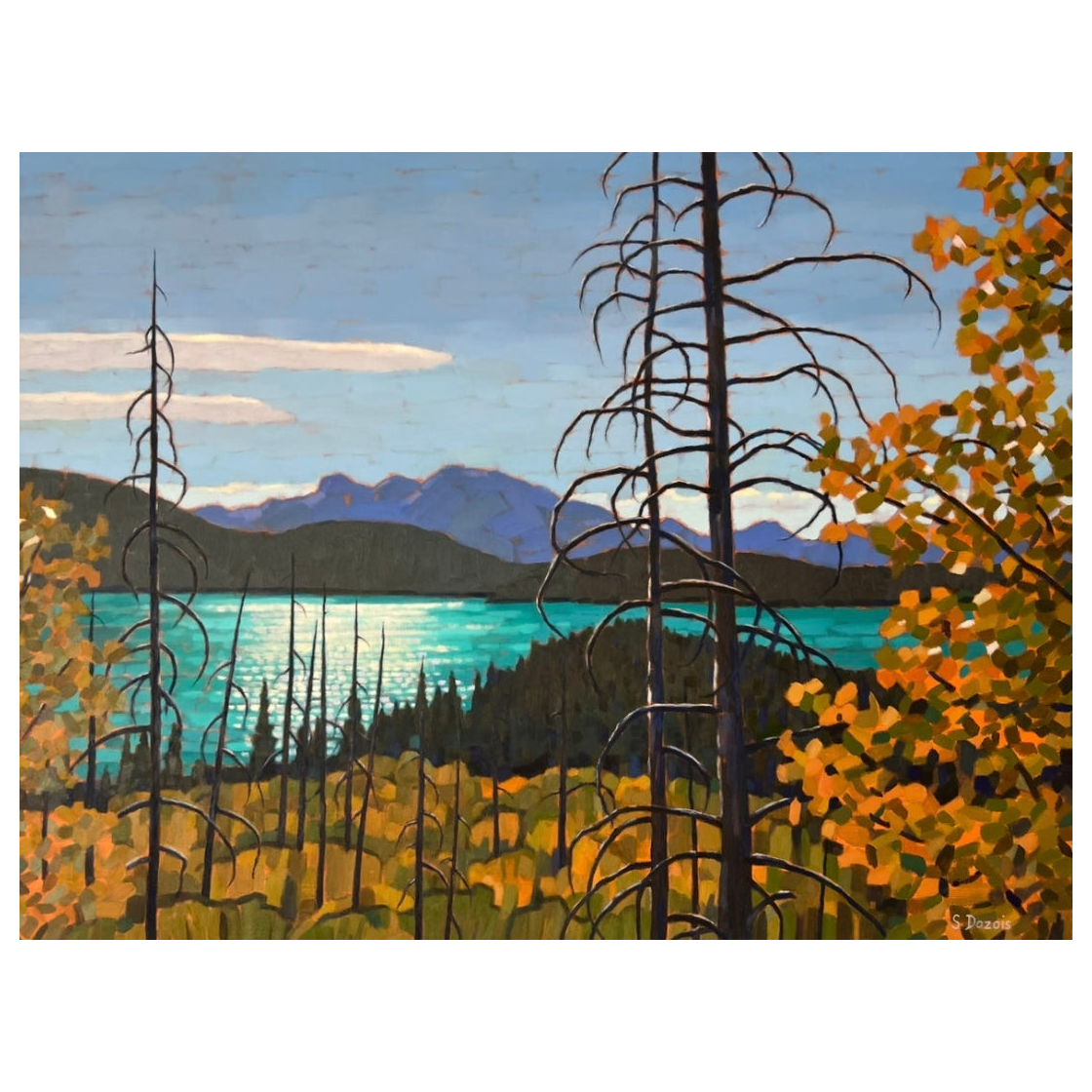 Fall Vista - Lake Minnewanka, Banff