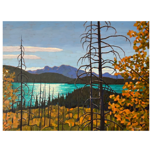 Fall Vista - Lake Minnewanka, Banff