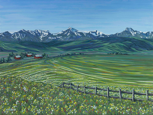 Whimsy Summer Vibes On The Way To Waterton