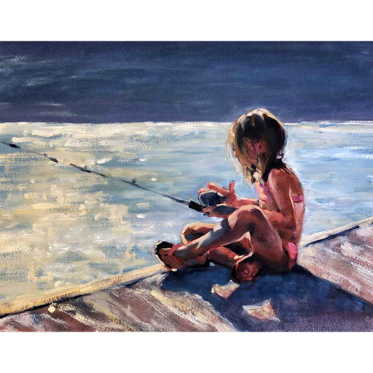 Sitting on the Dock
